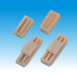 Durable 0.5mm PCB Board To Board Connector PA9T LCP Electrical Equipment Use