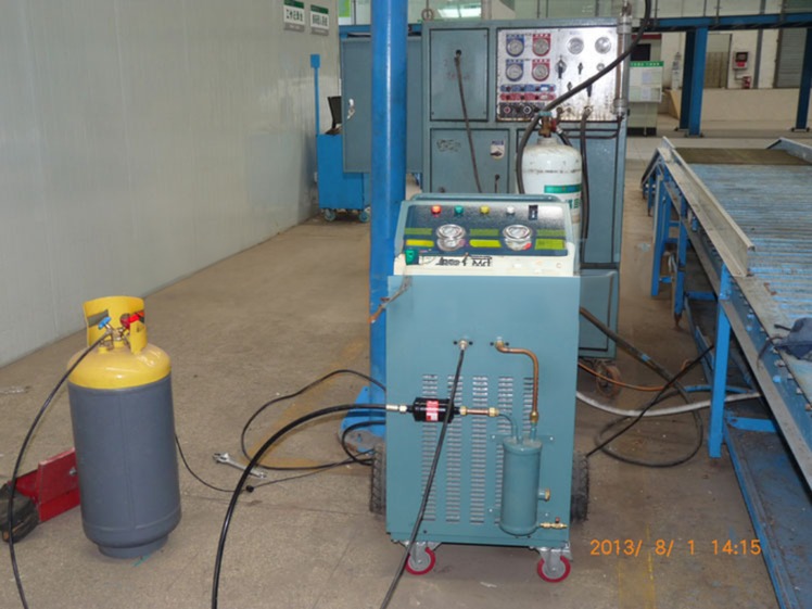 Freon Gas R134a Refrigerant Recovery Machine Multiple Gas Refrigerants Recovery Unit