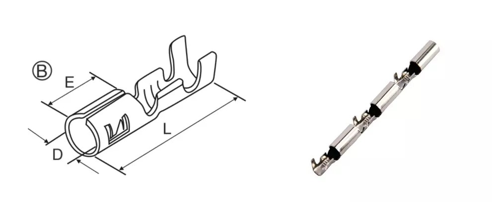 Waterproof Temperature Resistant 4.5mm Automotive Bullet Connectors