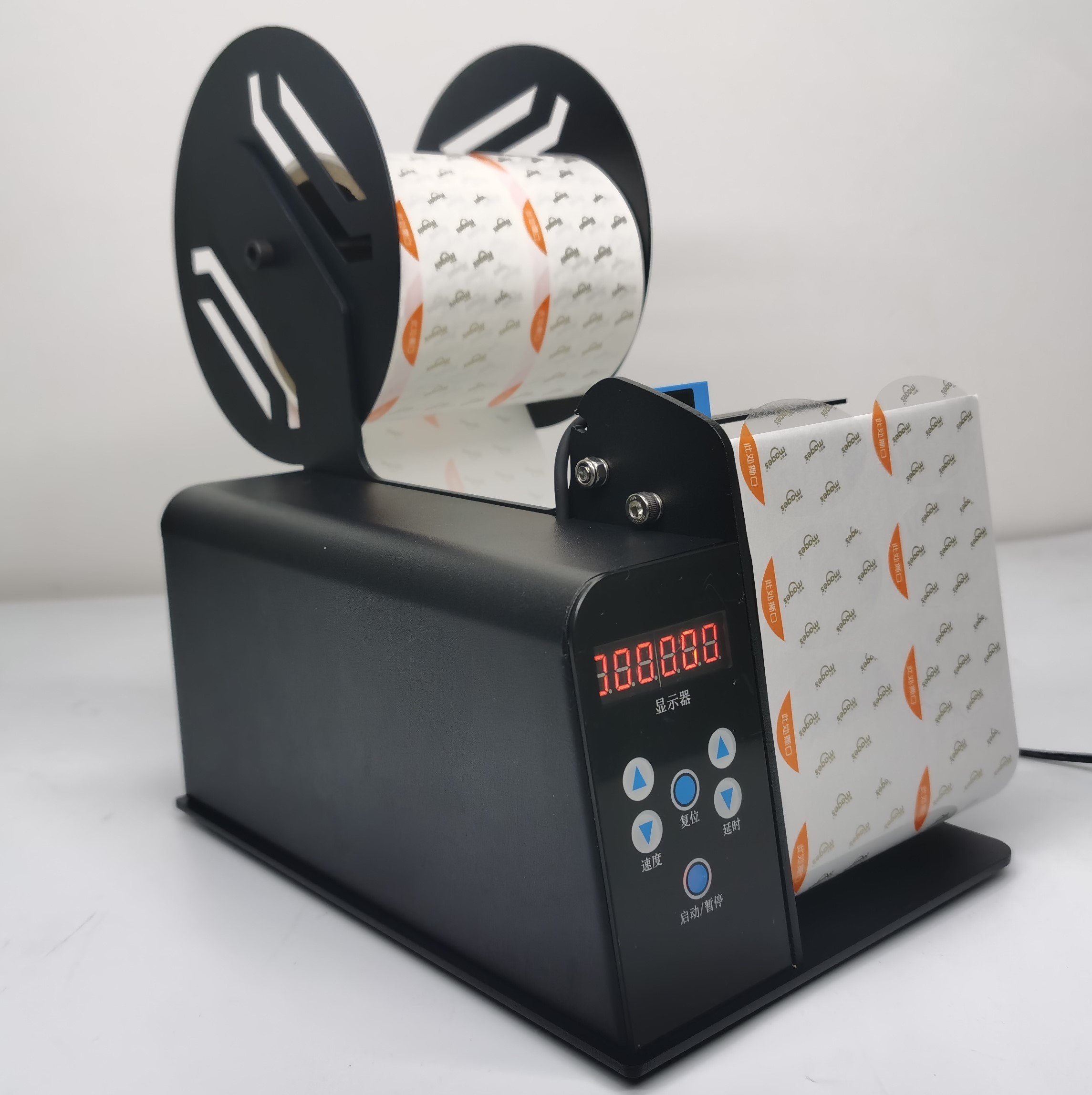 MD811 Automatic Induction Label Stripping Machine Sticker Paper Small Bottle Labeler