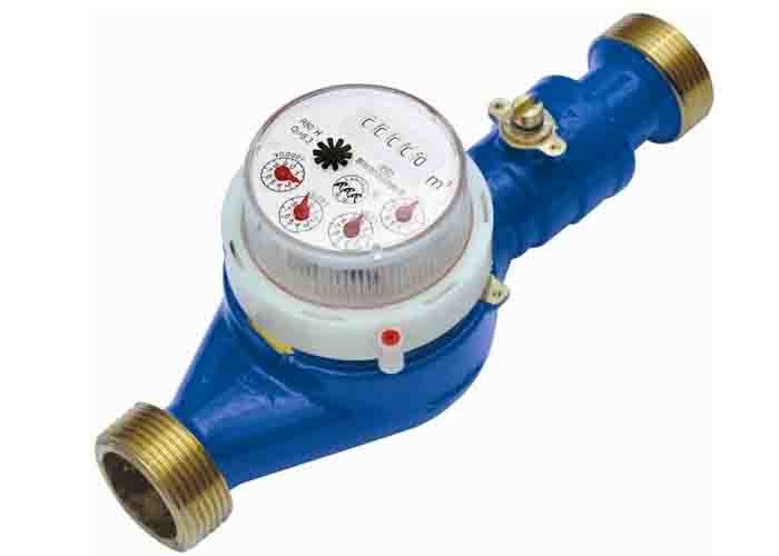 IC Card Prepaid Residential Smart Water Meter DN15 ISO 4064 Brass