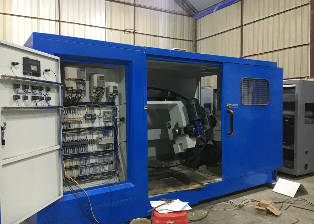 Double Twist Bunching Machine For 10mm 16mm Copper Aluminum Wires