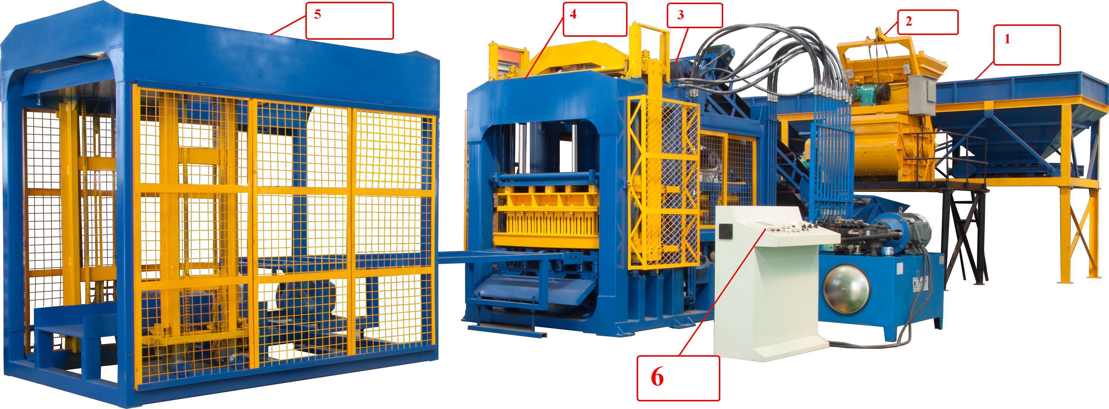 PLC Automatic Cement Block Machine