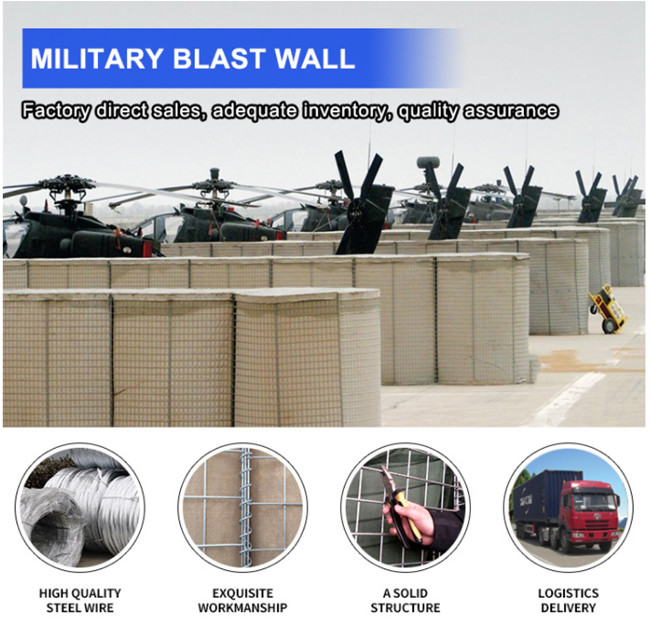 20 Cells 2.21m Galvanized Welded Gabion Baskets 5mm Gabion Baskets 300g/M2