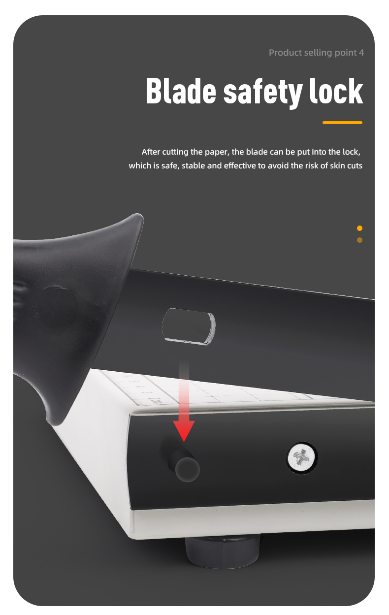 Precision Cutting Made Easy with Our A4 Manual Paper Cutter Aluminium Alloy