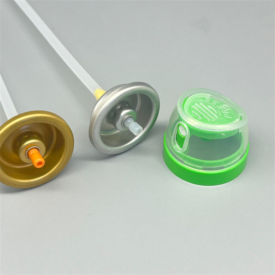 Industrial-Grade Deodorant Body Spray Valve with Actuator for High-Volume Manufacturing with Heavy-Duty Seal