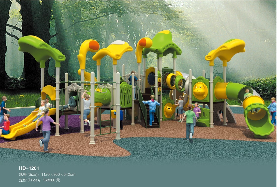 Fine Design Outdoor Toys Outdoor Games/Childrens Garden Slide Outdoor Playgrounds for Large Space
