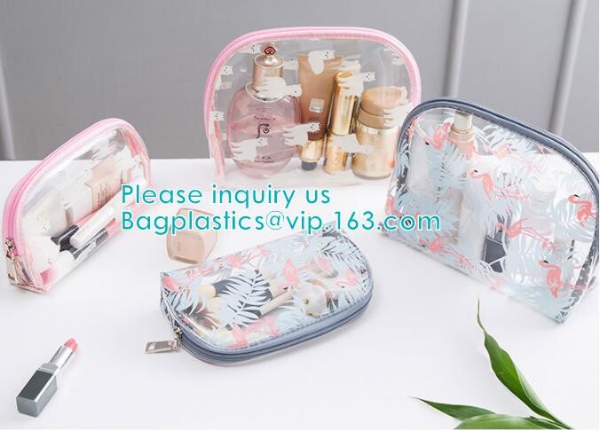 Vinyl Wash Beauty Cosmetic Travel Toiletry Bag,Makeup Bag, Travel Mens Toiletry Bag Clothes Organizer,makeup bag cosmeti
