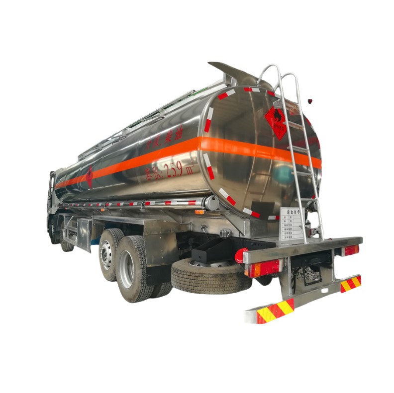 25.9 Cubic Meter Dongfeng Front Four Rear Six Wheel (8x2) Aluminum Alloy Chemical Vehicle Special Truck Special Transport Truck