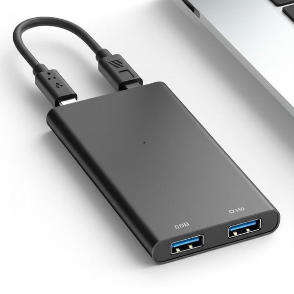 Multiple Usb Ports Multi Function USB C Hub Gigabit Ethernet Optional Compatible