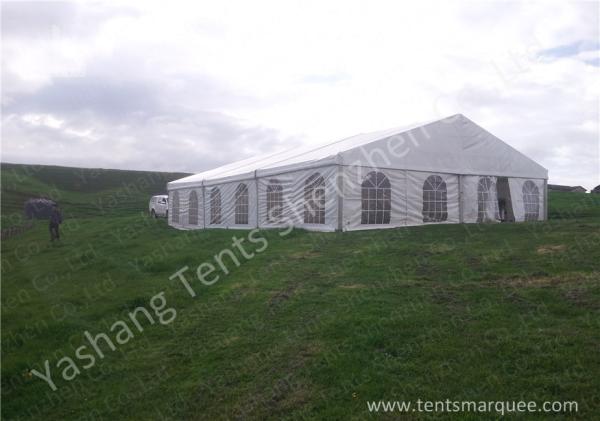Interior Luxury Lining Decoration Outdoor Party Tents , Aluminum Profile