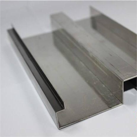 ASTM ISO 304 305 316 405 6mm U / C Shape Stainless Steel Channel Structural Profile TISCO