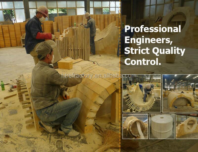 Silica Brick for Glass Melting Furnace Coke Kiln and Hot Blast Furnace from Trusted