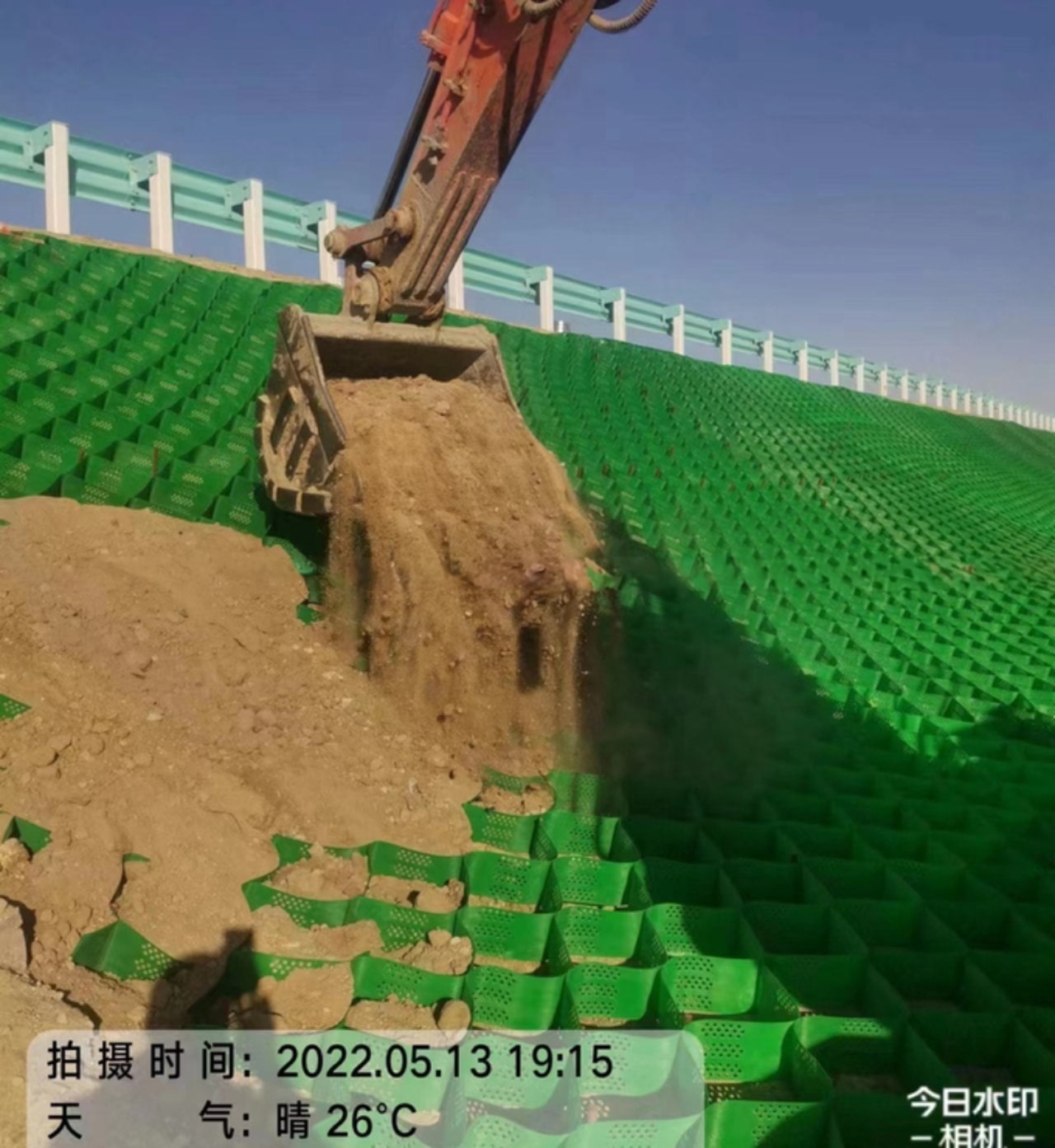 Plastic HDPE Geocell for Slope Protection in Black Color Hotel Ground Grid Geo Cell
