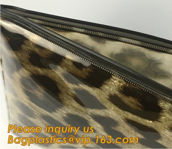 Plastic Bag OEM Custom PVC Loop Handle Image Printed Plastic Shopping Bag,Promotional Clear Waterproof Plastic Cosmetic