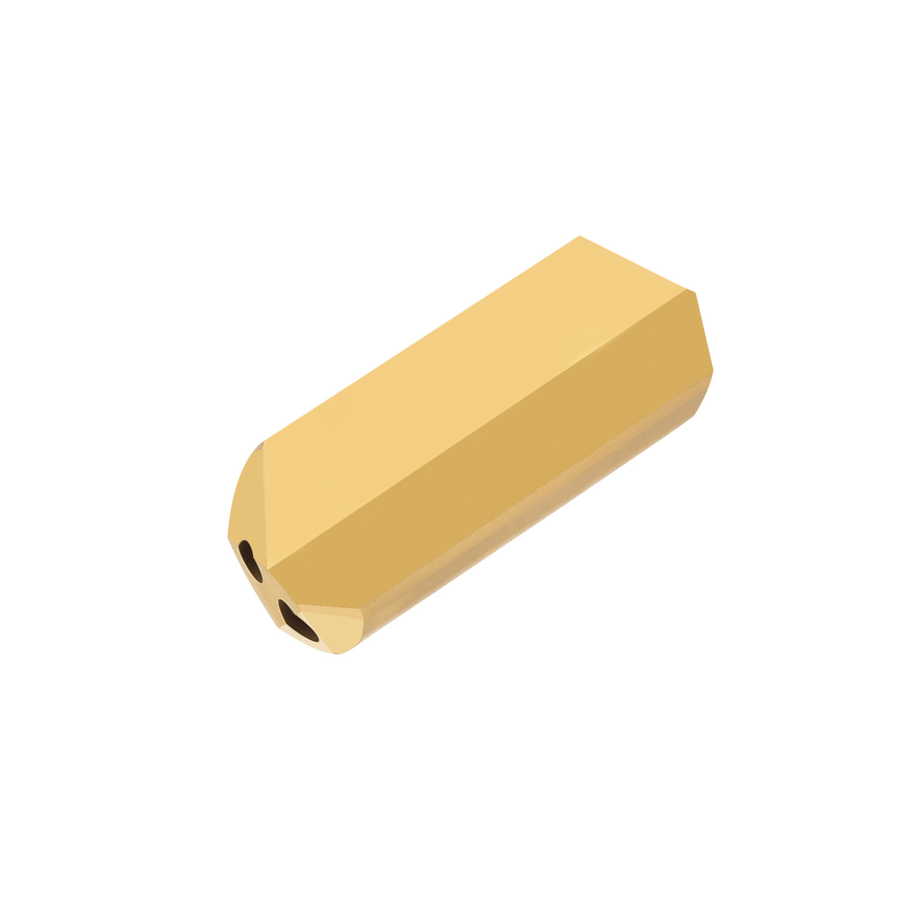 Custom Tin Coated Carbide Drill Bit Drill Head For Gun Drill