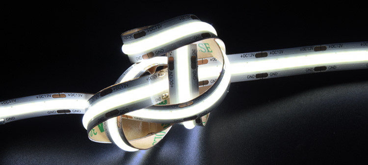 IP20 Rgbw Rgb Cob Led Strip Light 12V 24V Pixel Flexible Emitting Addressable Cob led strip