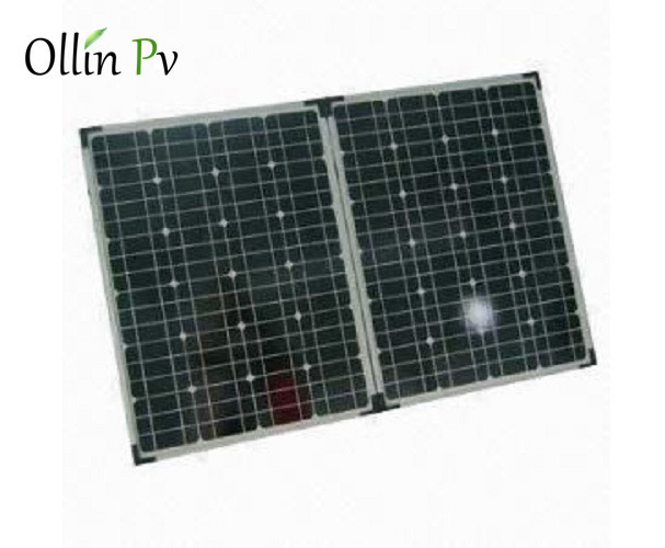 White Sheet Foldable Portable Solar Panels Waterproof IP67 With Lock And Handle