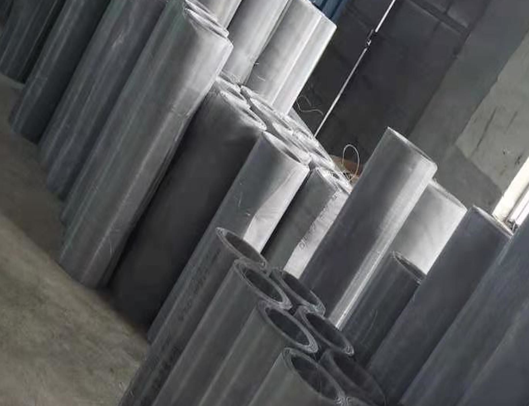 50m / Roll 1m Metal Stainless Steel Diamond Mesh Alkali Resisting