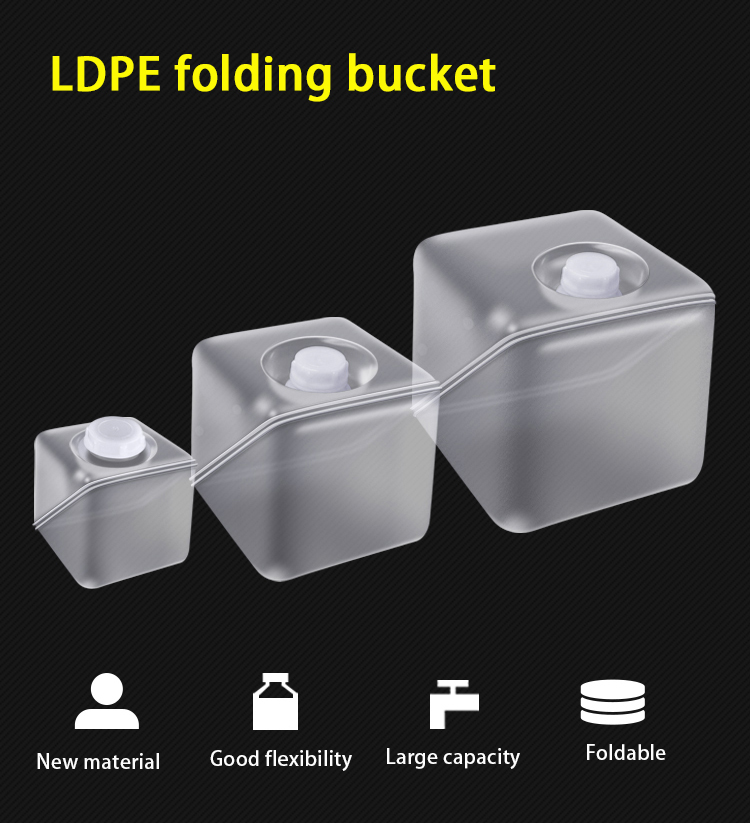 UMETASS LDPE Collapsible 20 Litre Plastic Jerry Can Eco Friendly Custom