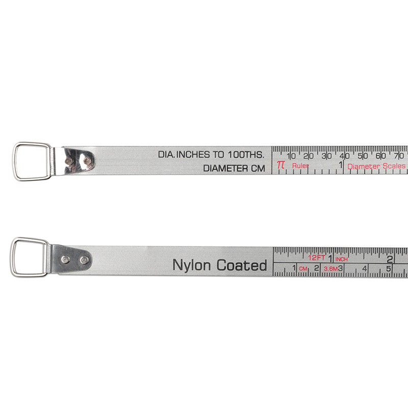 Wintape Extra Long 12ft 3.6 M Steel Measuring Tape with Clear Scales and Inch Markings Durable Diameter Measuring Tape