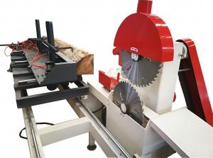  Heavy Duty Circular Twin Blades Lumber Saw Mill Auto Feeding Sawmill Machine Manufactures