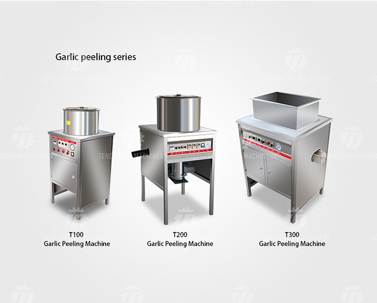 90KG Skin Peeling Air Compressor Garlic Processing Machine Garlic Root Shallots