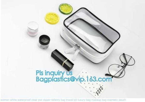 Cosmetic Bag Make up Organizer Bag Waterproof PVC Makeup Bag, travel clear pvc