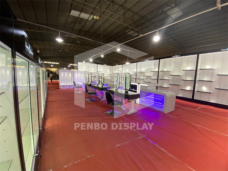 Monomer Design Wig Display Case 10mm Tempered Glass Free Design
