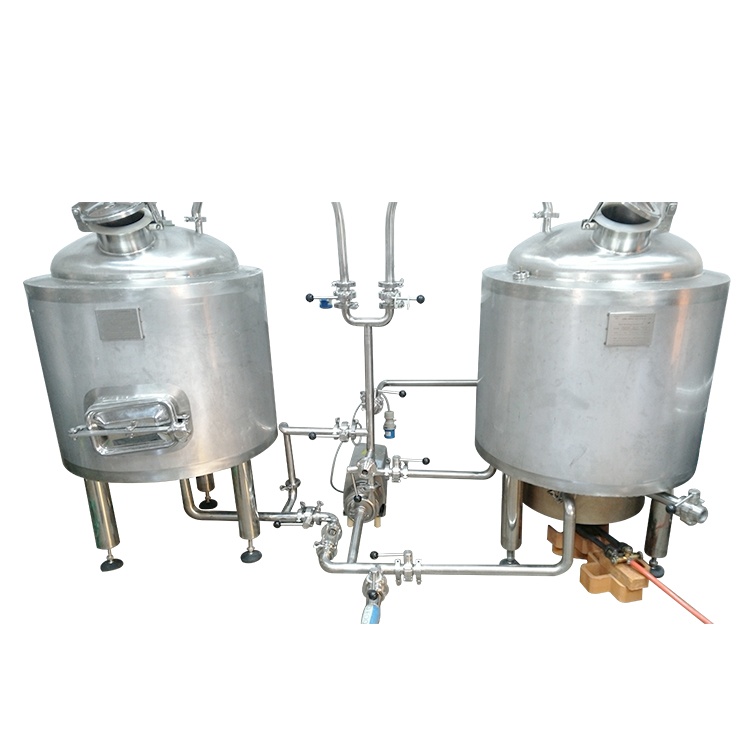 Fully Automated Home Beer Brewing Equipment with 3mm Inner and 2mm External Tank Thickness