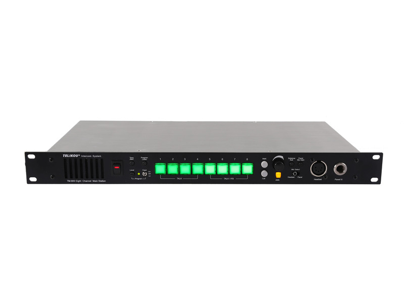 TELIKOU Broadcast Intercom System TM-800 Main Station for TV broadcasting equipment,school studio room,Recording system