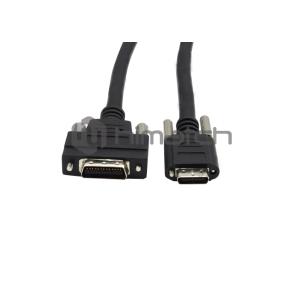 China PoLC 0.5-15M MDR/SDR To SDR 26Pin Camera Link Cable with 11 Pair Twisted +2C 28AWG on sale
