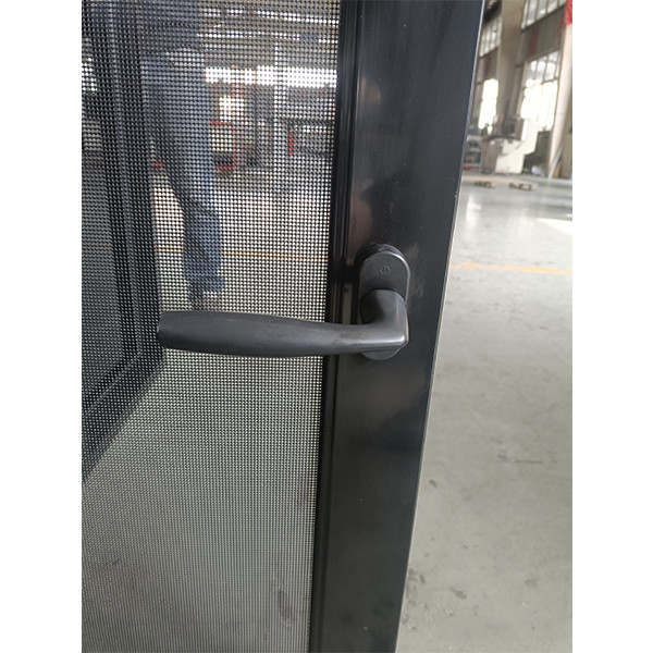 In Swing Egress Casement Window Door White PVC UPVC Profile