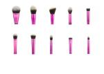 100% Vegan Cruelty Free Gorgeous Pink Fabulous Makeup Brushes Custom Private