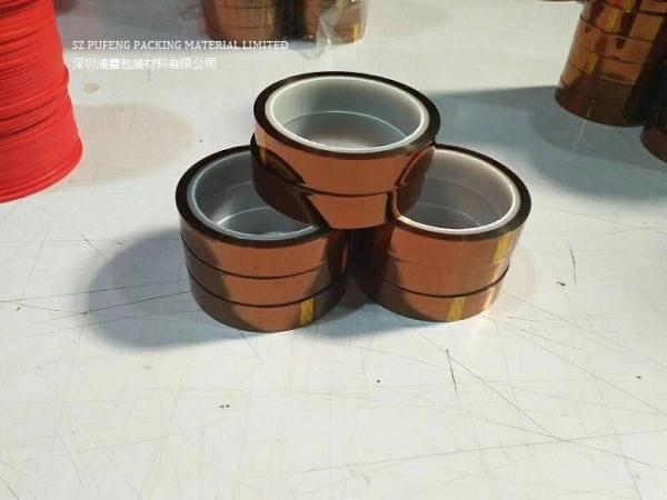 Silicone Coated Die Cut Adhesive Tape , 7413D Amber 3M Adhesive Transfer Tape