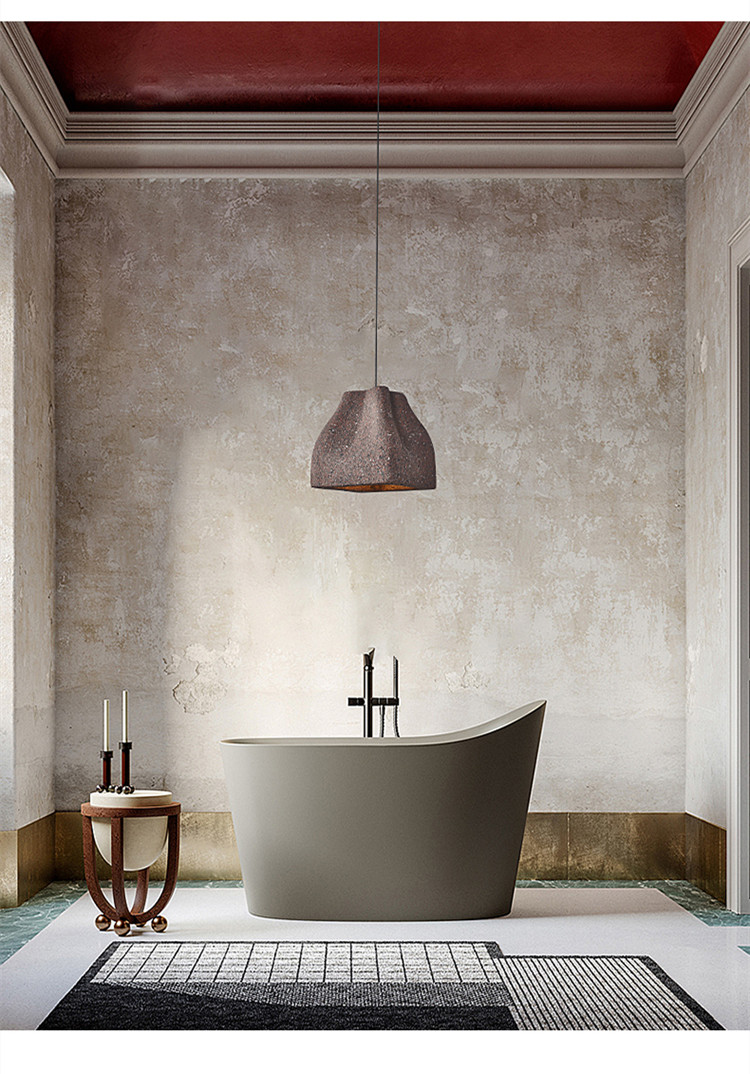 Japanese Style Wabi-sabi LED Restaurant Pendant Lamp Lustre Bedroom Model Room Chandelier (WH-VP-176）
