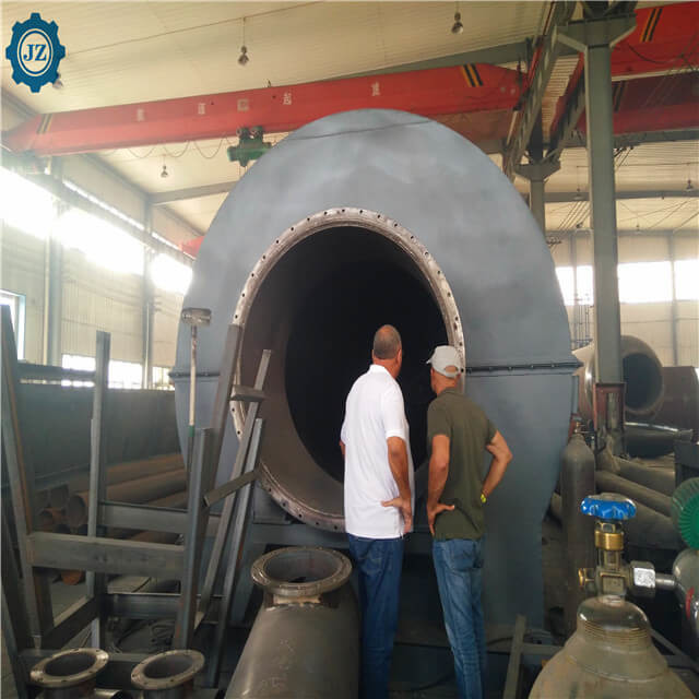30ton 50ton Fully automatic Continuous Scrap Tyre Recycling To Oil Pyrolysis Machine