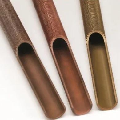 DELLOK Factory Sale high quality Professional Low Finned Tube Copper Pipe Finned