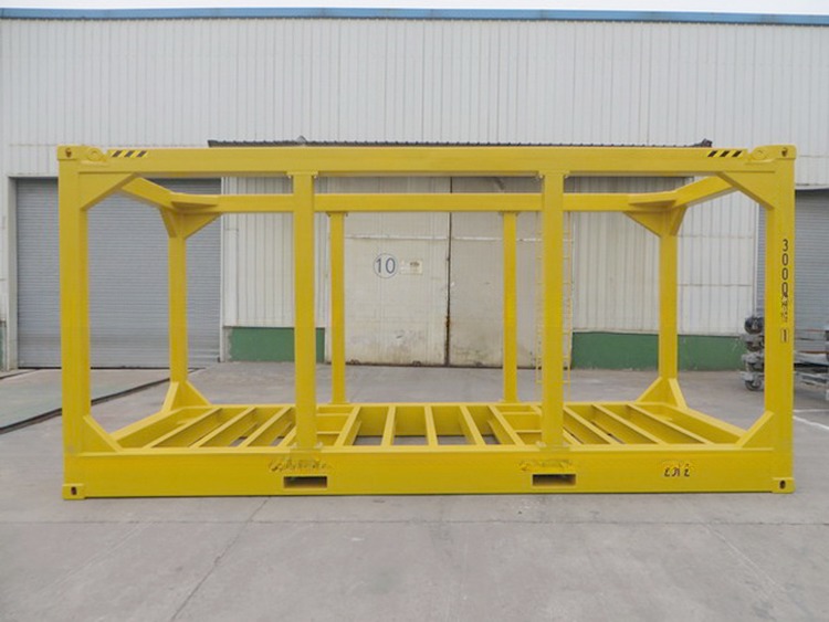Steel Floor DNV 2.7-1 20ft High Cube Offshore Lifting Frame Capacity 30.8 CBM Gas and Oil Drilling