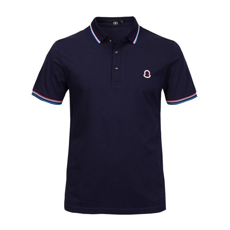 Embroidery Mens Polo Style Shirts Fashionable Designed