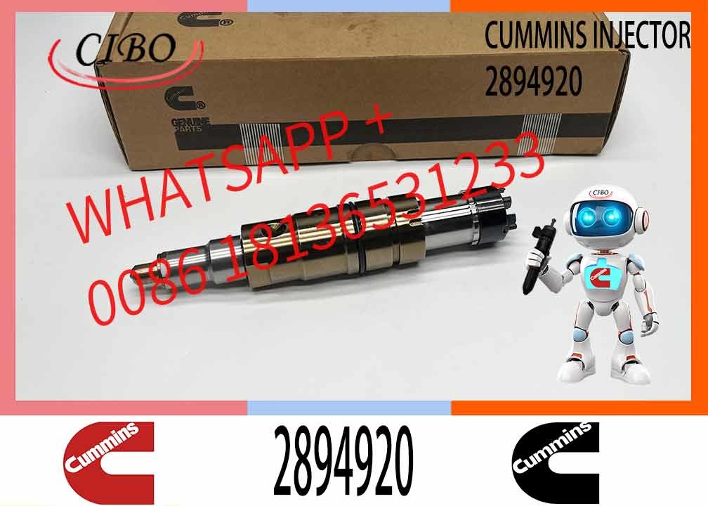 Diesel Engine Parts Truck Engine ISX15 QSX15 X15 Engine Common Rail Fuel Injector 2872405 2894920 5579415