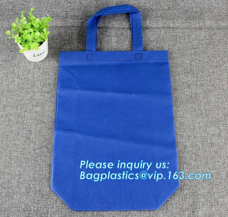 Eco friendly custom slogan laminated pp non woven bag with private logo, Home textile packaging non woven bag for bed sh