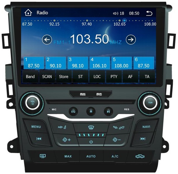 Car sat dvd supplier for Ford Mondeo 2014 with smart TV iPod OCB-9102