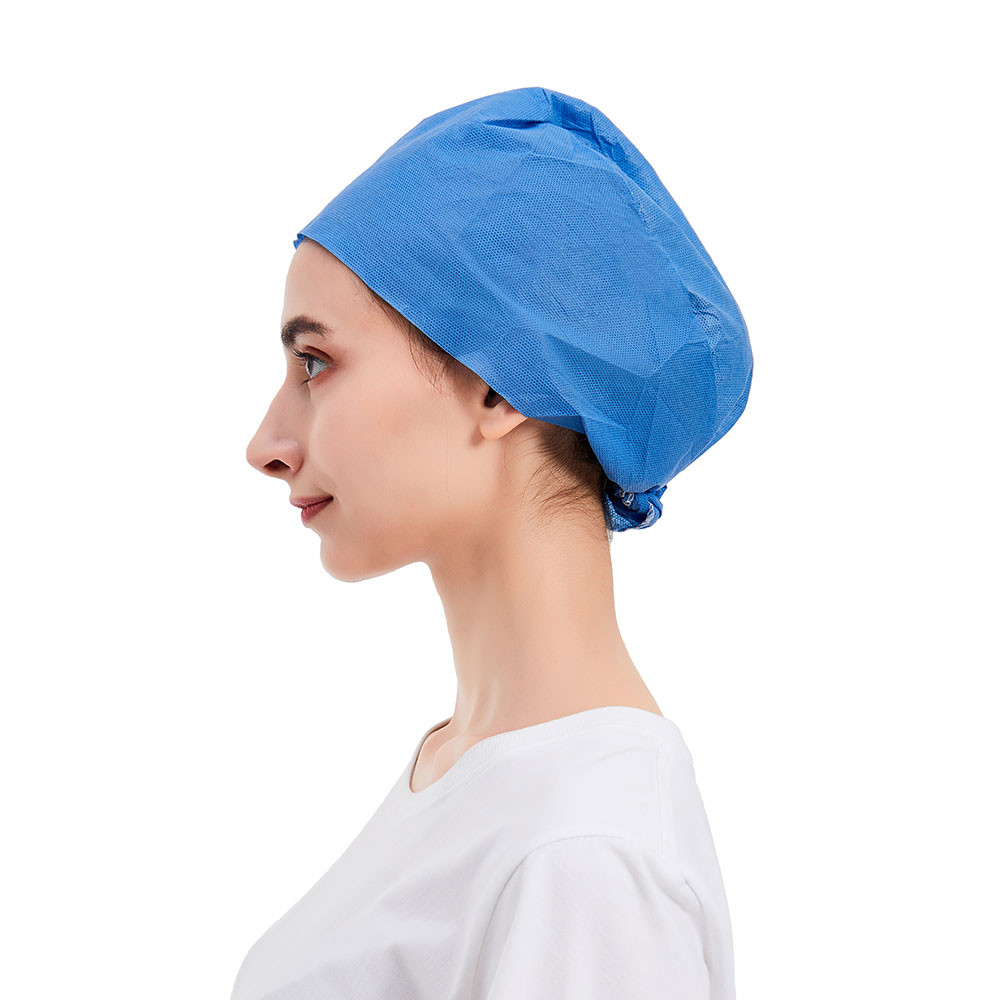 Medical Non Woven Disposable Bouffant Cap