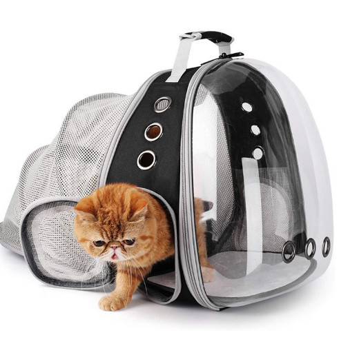 Breathable Expandable Pet Backpack Capsule Cat Bubble Carrier