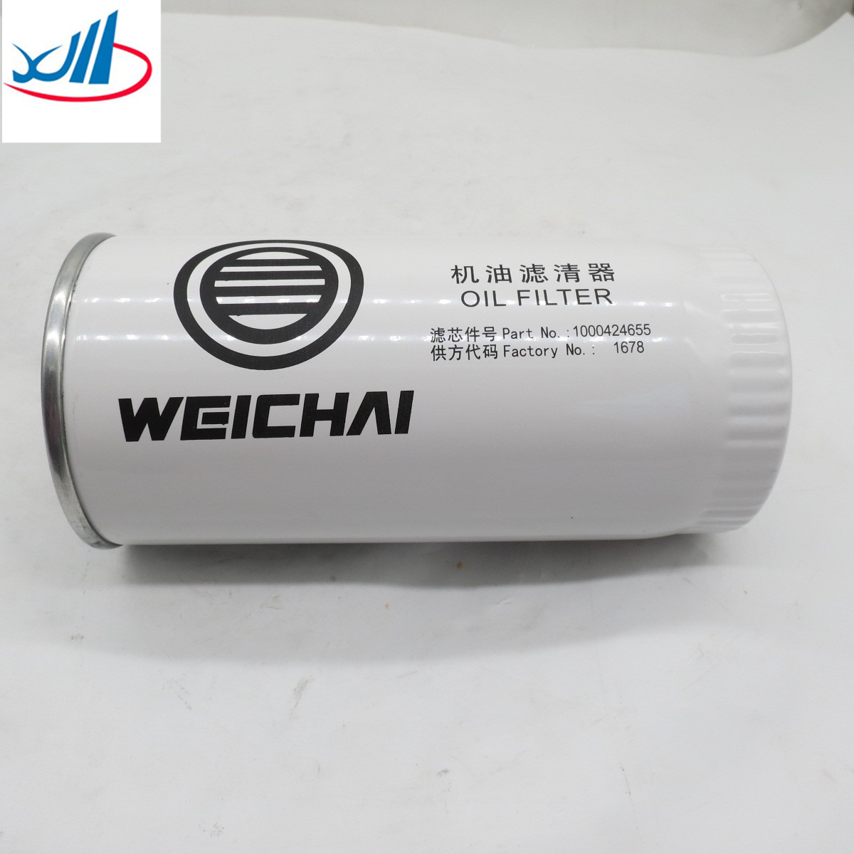 Oil Filter Element Shacman Spare Parts 100424655