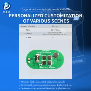 Custom 3S-24S Smart BMS for LiFePO4 Li-ion Batteries with Bluetooth