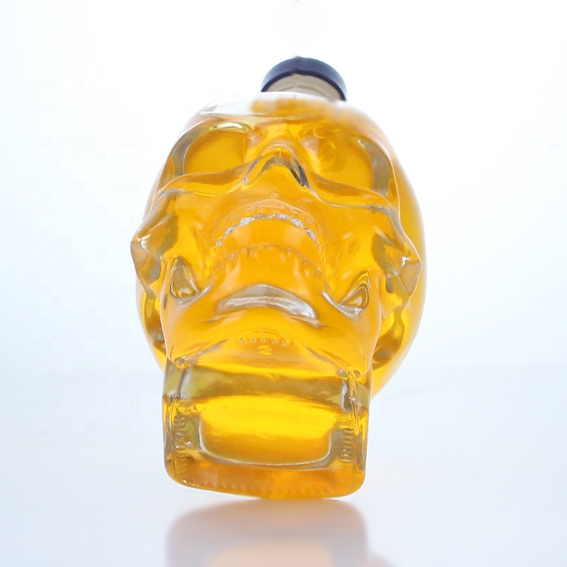 Other Beverage Popular Shaped Transparent 700ml 750ml Bottle for Whisky Rum Gin Brandy