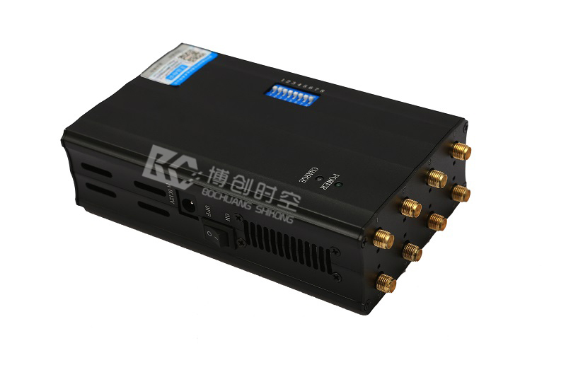 8 frequency band portable mobile phone signal jammer GSM 3G 4G GPS signal jammer wifi LOJACK signal blocker