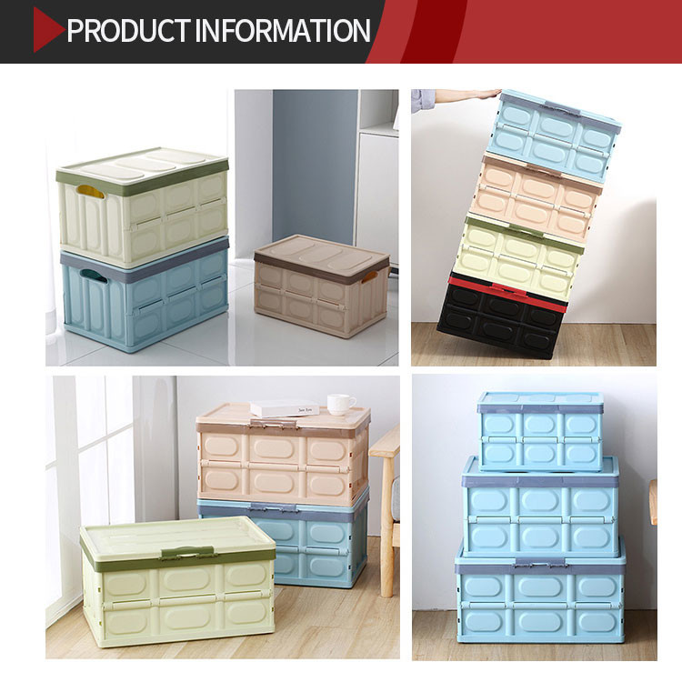 56L Cloth Durable Cube Household Storage Containers For Sundries Dustproof Portable